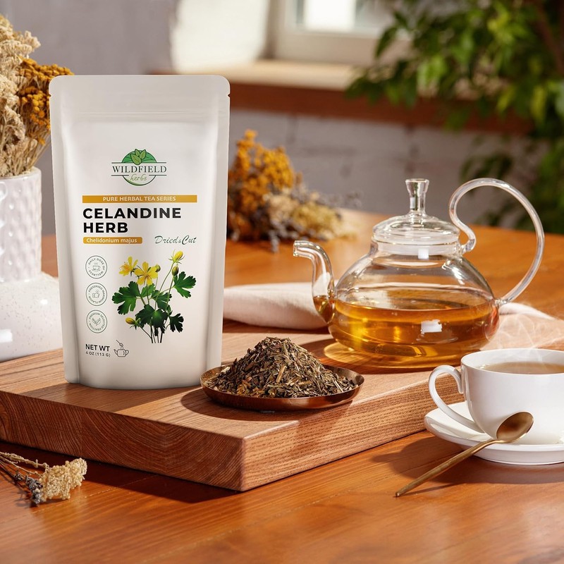 4 oz. Celandine Herb Herbal Tea (Chelidonia) - 113g Pigweed