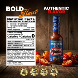 El Yucateco, Marisquera Red Hot Sauce, 4 Fl Oz
