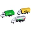 3pcs 1:50 Garbage Truck Models Set Plastic Alloy Sanitation Tanker