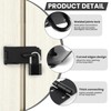 Alise 2pcs Door Locks Hasp Latch,3 Inch SUS 304 Stainless