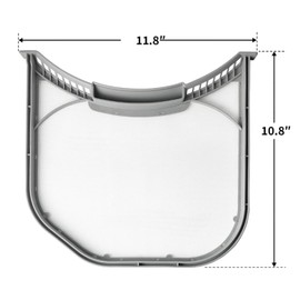 ADQ56656401 Lint Filter Replacement for LG Dryers, Upgraded Lint Trap, Ultra Durable Screen With Vent Cleaner Brush， Compatible with Part Number ADQ566564、AP4457244、1462822、AH3531962、EA3531962