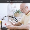 Brightech LightView Pro Flex 2 in 1 Magnifying Desk Lamp,