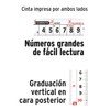 Truper FCG-10M Flexómetro compacto 10 m con grip cinta 25
