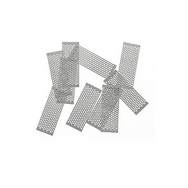 NI80 / A1 / SS316 Mesh Coil 0.16 Ω / 0.15 Ω / 0.18 Ω 20 Pieces Mesh Prebuild Wire for RDA RTA (A1-0.18Ω)