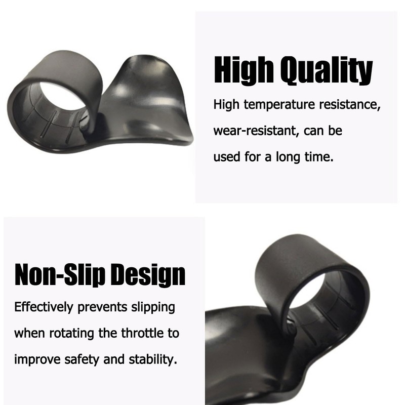 4 Pieces Cruise Control Accelerator Rest, Accelerator Assist For Motorcycle,