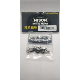 RCNISON 1:14 RC Model Alloy Servo Mount for Tamiya King Knight Hauler Globe Liner Ford