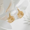 SHANTYSON Gold Swirl Earrings Boho Spiral Cicrle Round Geometric Dangle