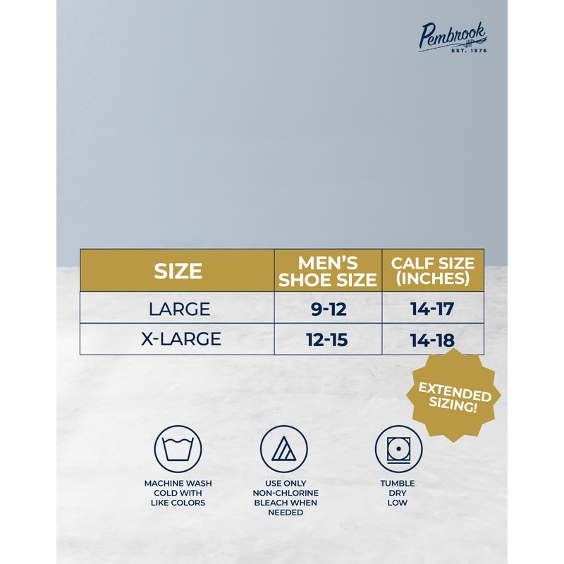 Pembrook Compression Socks for Men - 3 Pack | Compression