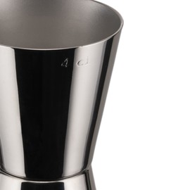 Alessi Cocktail Maßnahme, Edelstahl, Silber, 28 x 4.5 x 17 cm