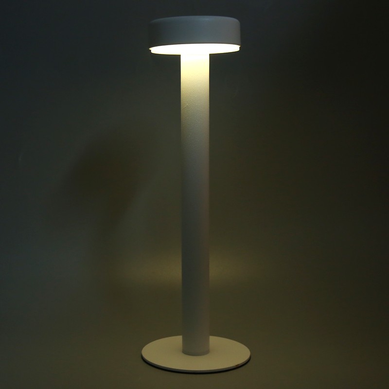 Cordless Table Lamp Modern Style Touch Control Stepless Dimming Rechargeable