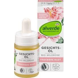 Alverde Natural Cosmetics Face Oil Organic Wild Rose 15 ml