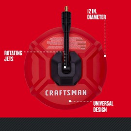 CRAFTSMAN 12 in Surface Cleaner, Pressure Washer Accessory (CMZPWSC100)