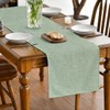 Artoid Mode Sage Green Summer Table Runner, Seasonal Fall Winter