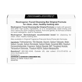 Neutrogena The Transparent Facial Bar Original Formula, 3.50 oz (Pack of 12)