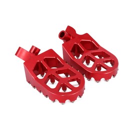 Motorcycle Footrests, Red for SMS125 SM400R 449 SMR/TC/TE/TXC 450 SMR/TC/TE SM450R SM450RR TXC450 SM510R 510 TC/TE/TXC/SMR 511 SMR/TE/TXC 570 SMR/TC/TC/ TE SM610 SMr