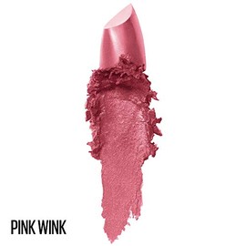 Maybelline Color Sensational - Lápiz labial, maquillaje de labios, acabado crema, lápiz labial hidratante, guiño rosa, rosa coral, 1 unidad