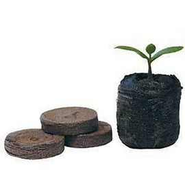 Viridis Hortus - Jiffy-7 50 x 24mm Propagation Plug Pellets (No Root Disturbance - Better Plant Survival)