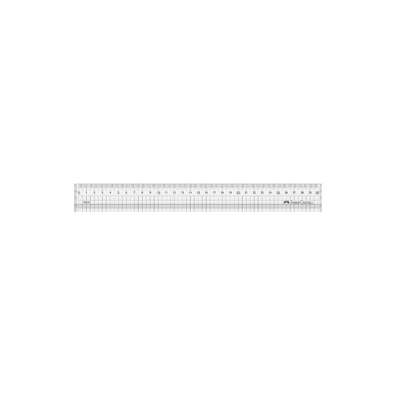 Faber Castel Groove Square Ruler 11.8 inches (30 cm)