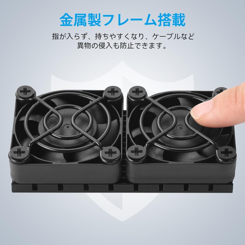 ELUTENG USB-C Fan, 1.6 inches (4 cm), Cooling Fan, USB