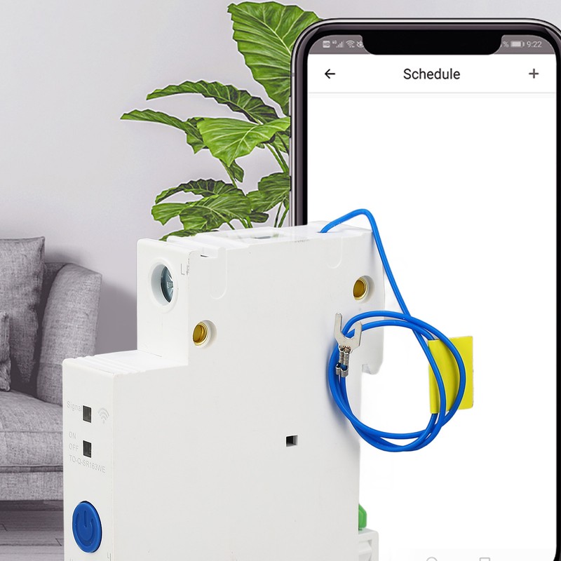 1P Circuit Breaker APP Remote Control DIN Rail Pa66 Intelligent