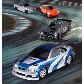 JIABAILE 1/43 4WD Drift Car, 1:43 Mini RC Car, Drift Drift, 2.4 GHz Car RC Toy, Proportional Control, Gyro Included (4302)