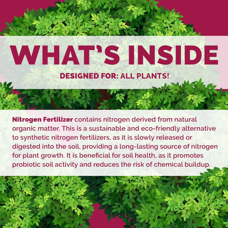 Bloom City's Organic Nitrogen - Liquid Fertilizer for Lawns -