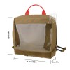 KRYDEX Clear Top Insert Bag Packing Organizer Coyote Brown for