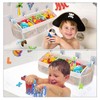 HARY Bath Toy Storage Organizer, Bath Toy Net with 3