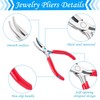 Acejoz Jewelry Making Tools Kit: 6pc Set, Including Needle Round
