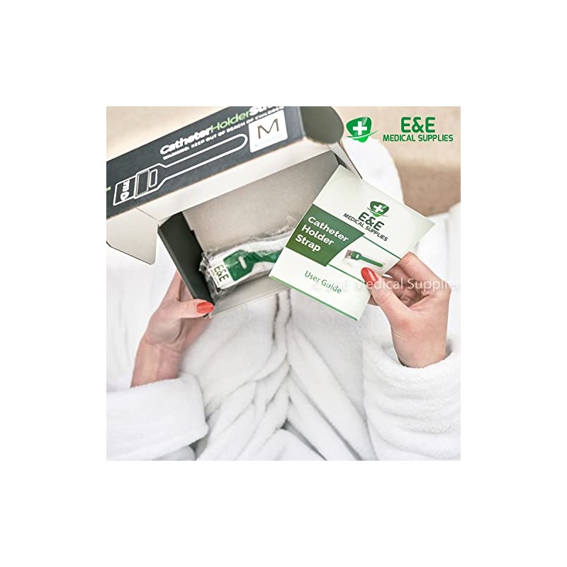 E&E Medical Supplies Urinary Catheter Leg Holder Strap, Catheter Leg