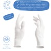 Cotton Gloves, 1 Pair with Elastane, Soft Textile Gloves Made
