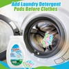 Heigble 160 Count Laundry Detergent Pods Bulk 3-in-1 Laundry Detergent