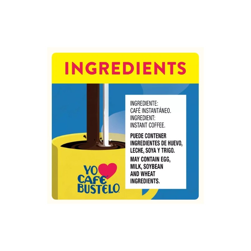Café Bustelo Cafe Bustelo Instant Espresso Coffee 24CT (4 Pack)