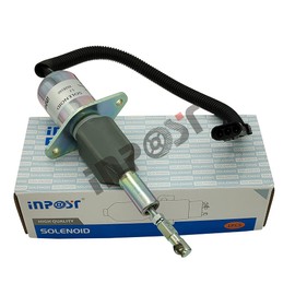 INPOST Solenoide de parada de apagado de 12 V 3928160 para Cummins 6CTA 8.3L SA-4293-12