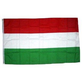Hungary Flag without Crest 90 x 150 CM Misc.