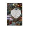 CF Collection Engraved Heart Christmas Tree Ornament [Pack of 1]