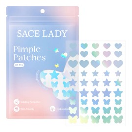 Sace Lady 45pzs Parches Pegatinas Para Acné Absorbentes Pimp Todo Tipo De Piel Día