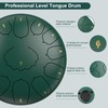D Major Steel Tongue Drum Handpan, 12 Inch 13 Note