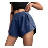 Shorts Mujer Deportivos Estilo Dos Piezas Para Correr Y Fitn