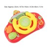 Simulation Steering Wheel Toy Free Rotation Music Sound Educational Driving