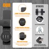 180 Degree Barn Door Locks and Gate Latches, 3-Digit Password