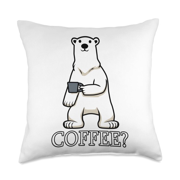 Cute Waddling Polar Bears Nature Expedition Polar Bears and Coffee