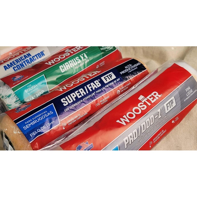 Wooster Brush R012-4 Mini-Kotter Roller Frame, 12 in L, 4