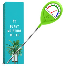 GROWIT Soil Moisture Meter for Plants - Plant Moisture Meter for House Plants - No Batteries Required