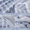 SAPHREAS Cotton Twin Size Duvet Cover - Striped Duvet Cover
