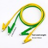 KAIWEETS 5PCS Alligator Clips Electrical Test Leads Set, 15A Jumper