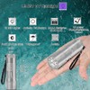 LEAGY 2 Pack 12 LED 395nm Mini UV Flashlights with