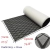 EVA BOAT Dark Grey Diamond EVA Foam Marine Boat Adhesive