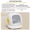 SAROSORA Cat Litter Sifter Exclusive for MeoWant Self-Cleaning Cat Litter