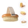 Outanaya Natural Bristle Dry for Exfoliation Soft Bristle Bath Brush